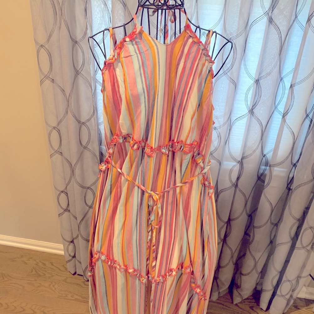 Colorful MIDI Dress